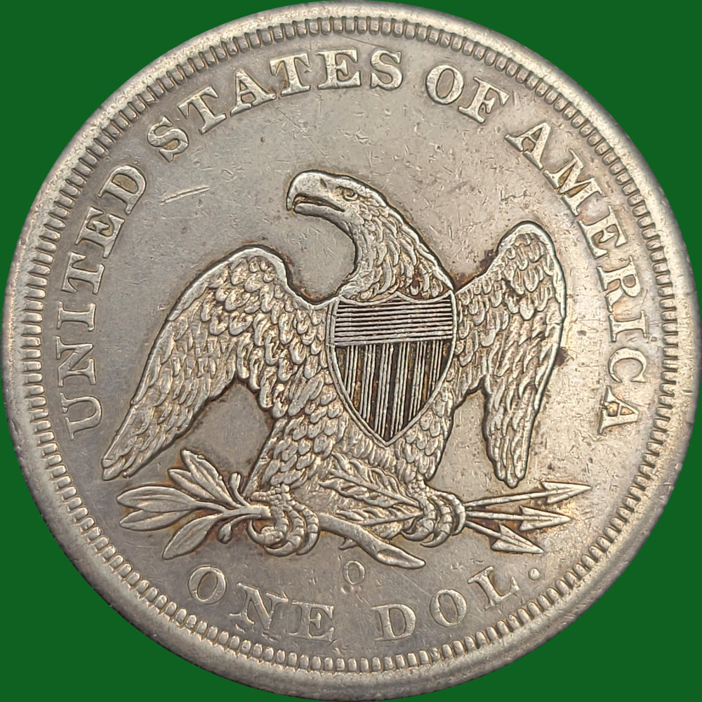 1860-O-$1-Liberty-Seated-Dollar